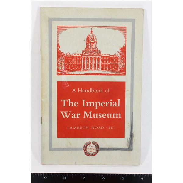 #1126 Handbook of the Imperial War Museum