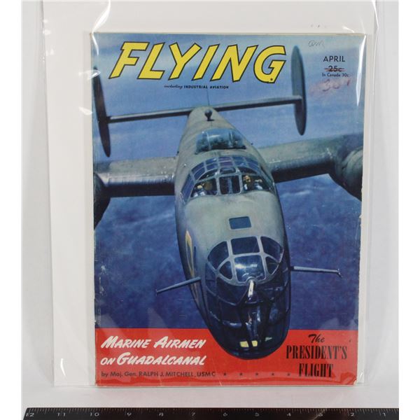 #1127 WW2 April 1943 Flying Aviation Magazine