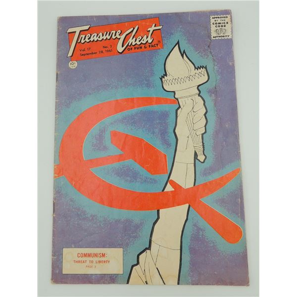 #1136  1961 Anti Communist Comic Book Propaganda