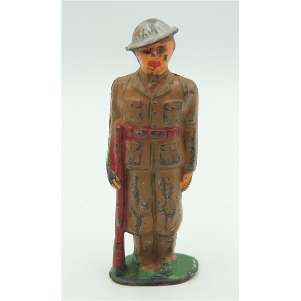 #1138 Made in USA 1940'S Lead Soldier US Army