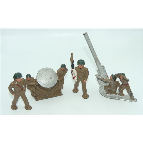 #1139 Set Barclay 1940's US Army Lead Toy Soldiers