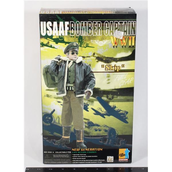 #1150 Dragon Toys USAAF Bomber Captain WW2 Toy