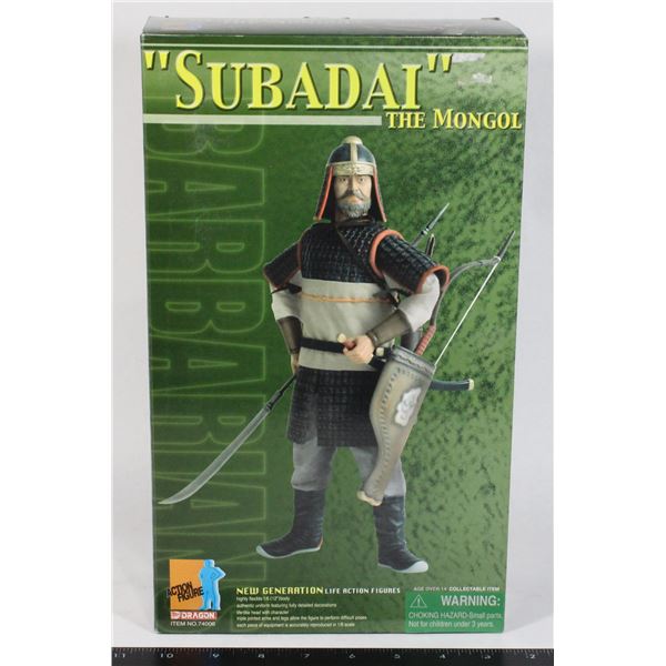 #1158 Dragon Toys Subadai The Mongol Action Figure