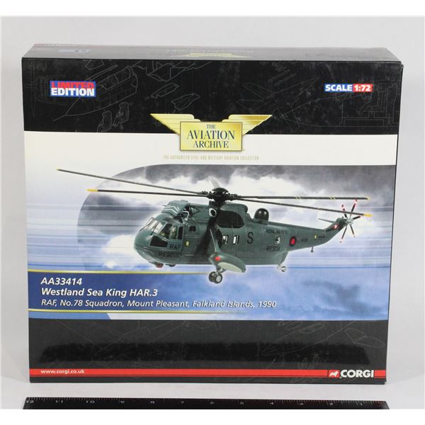 #1167 Corgi Toys 1:72 Westland Sea King Helicopter