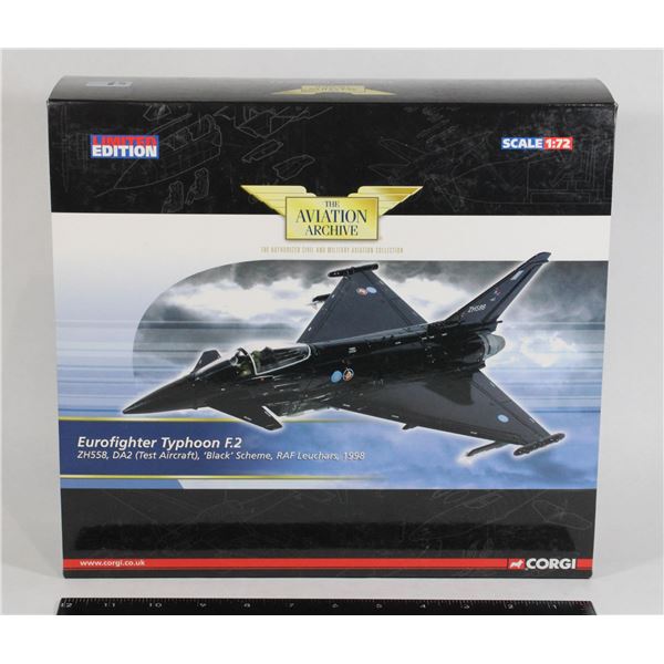 #1169  Corgi Toys 1:72 Eurofighter Typhoon Diecast