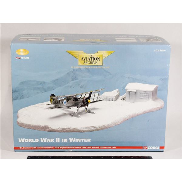 #1171 Corgi Toys 1:72 WW2 Swedish Air Force J-8A
