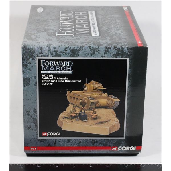 #1178 Corgi Toys 1:32  British Tank Crew ElAlamein