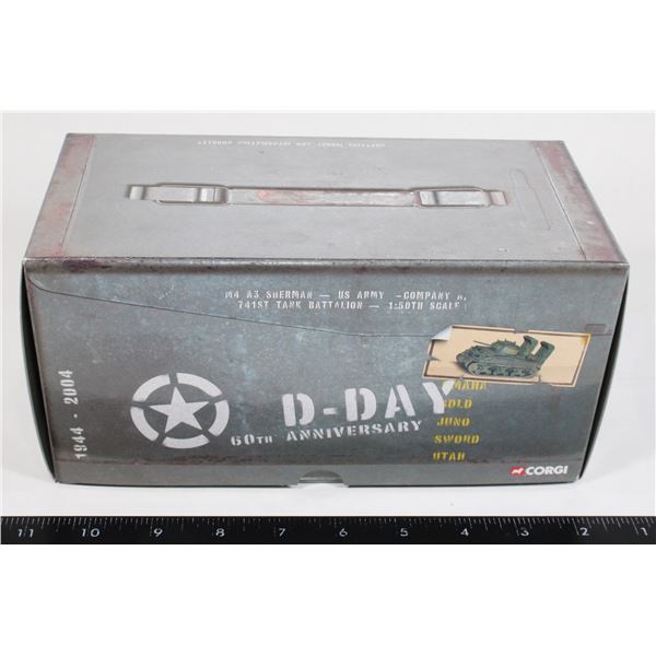 #1179 Corgi Toys 1:50  D-Day Sherman Tank US Army