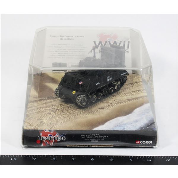 #1180 Corgi Toys 1:50 Scale Normandy Sherman Tank