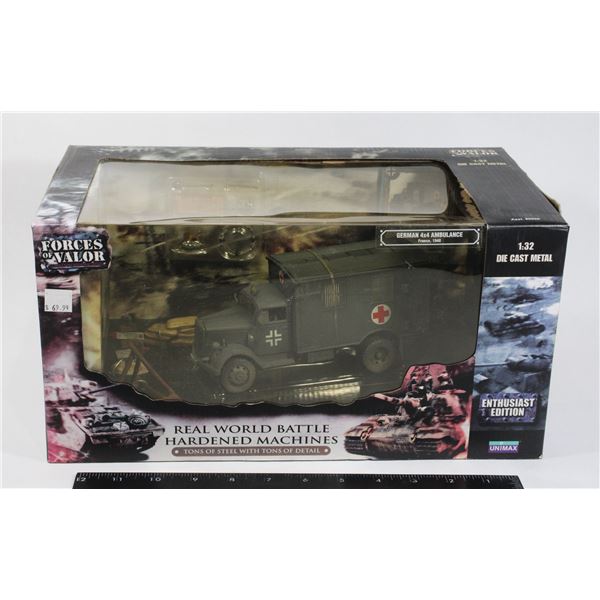 #1181 Forces of Valor 1:32 German Ambulance 1940