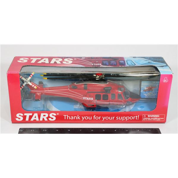 #1186 STARS Alberta Diecast Helicopter 2013 1:48