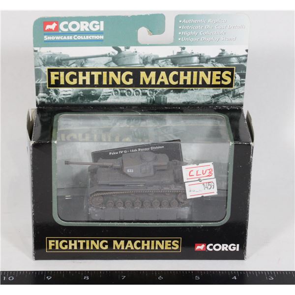 #1189 Corgi Toys Diecast German Panzer IV Tank