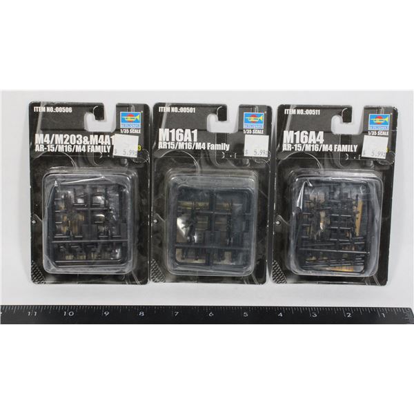 #1206 Trumpeter 1"35 Scale M16A4 Model Kits 2009