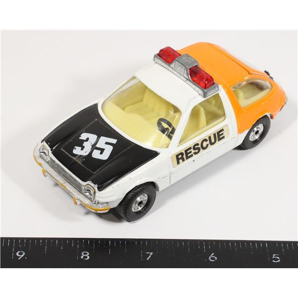 #1210 Corgi AMC Pacer Rescue Car 1978
