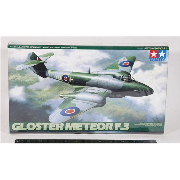 #1216 Tamiya 1:48 Model Kit Gloster Meteor F.3