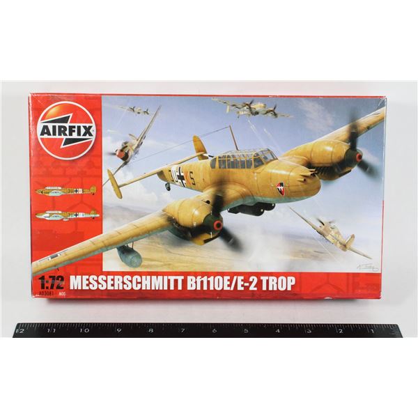 #1235 Airfix 1:72 Model Kit Messerschmitt Bf110E