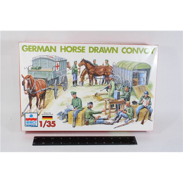 #1239 Esci Ertl 1:35 Model Kit WW2 German Convoy