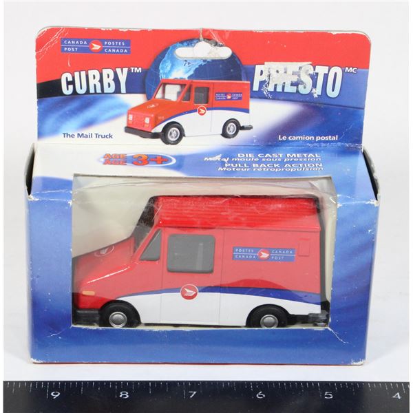 #1249 Boxed Curby Th Mail Truck Canada Post