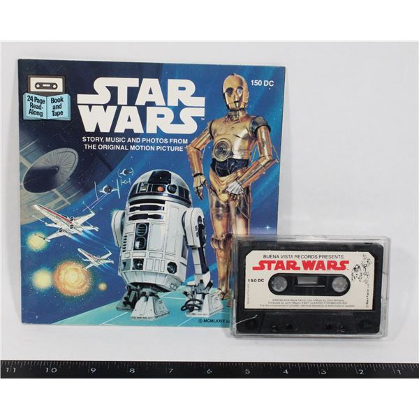 #1291 Star Wars Read Along Book and Tape 1979