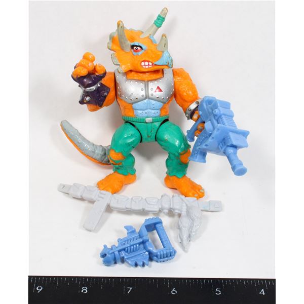 #1298 1990 TMNT Triceraton Complete Action Figure