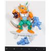 Image 1 : #1298 1990 TMNT Triceraton Complete Action Figure
