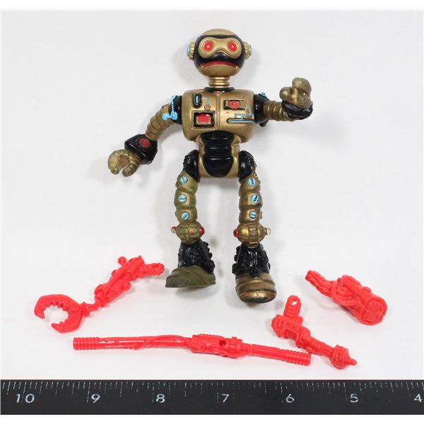 #1299 1990 TMNT Fugitoid Complete Action Figure