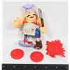 Image 1 : #1302 1990 TMNT Pizza Face Complete Action Figure