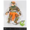 Image 1 : #1308 1989 TMNT Rat King Action Figure Turtles