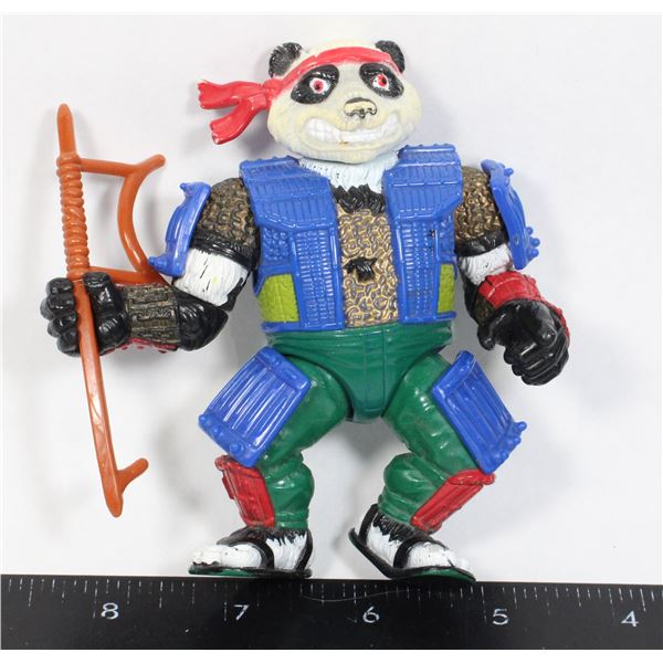 #1312 1990 TMNT Panda Khan Action Figure