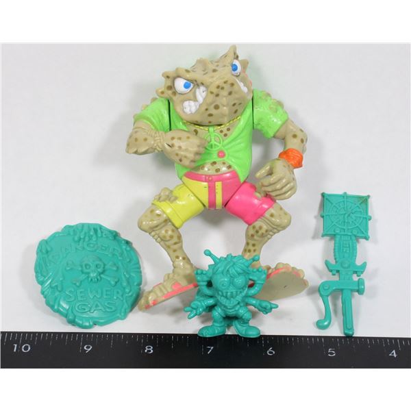 #1317 1990 TMNT Napoleon Bonafrog Action Figure