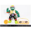 Image 1 : #1320 1991 TMNT Rappin' Mike Action Figure