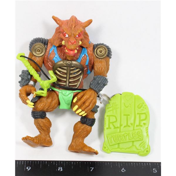 #1323 1991 TMNT Rahzar Action Figure Turtles Movie