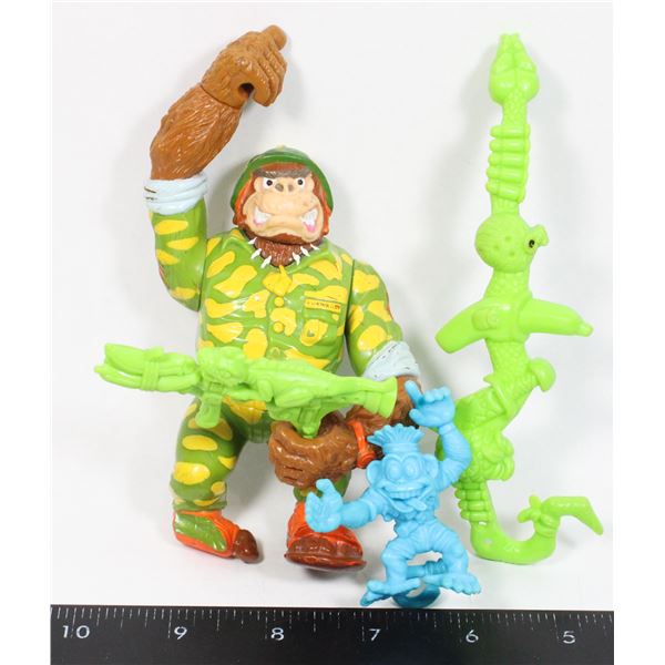 #1324 1991 TMNT Sergeant Bananas Action Figure