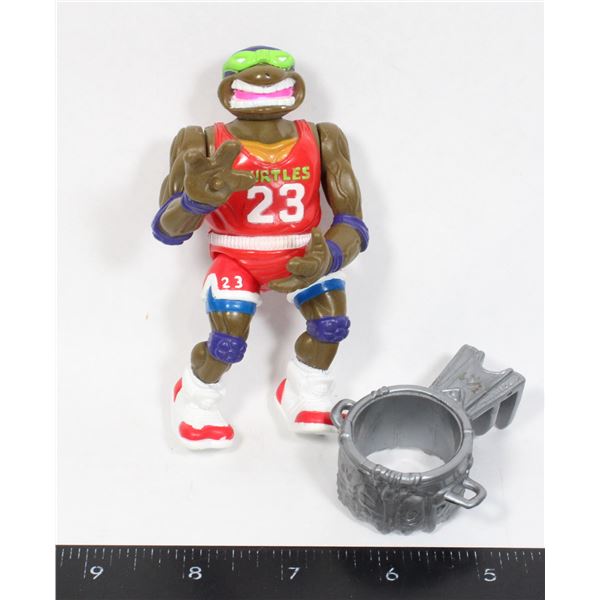 #1325 1991 TMNT Slam Dunkin' Don Action Figure