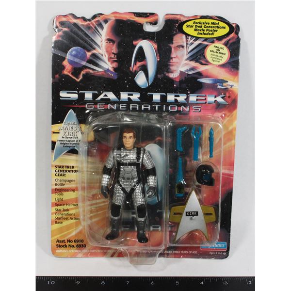#1357 Playmates Star Trek Generations Captain Kirk