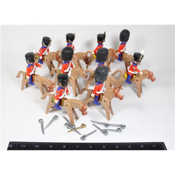 #1379 Playmobil 6305 Guards on Horseback 1989