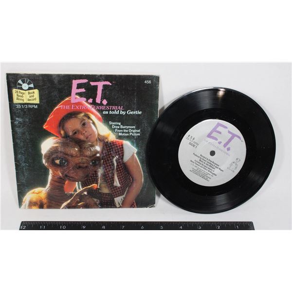 #1384 E.T. The Extra-Terrestrial Book and Record