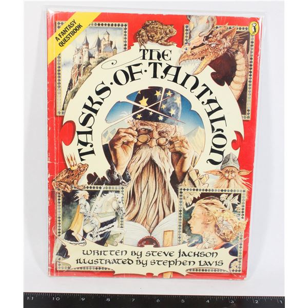 #1386 Fantasy Questbook The Tasks of Tantalon 1985