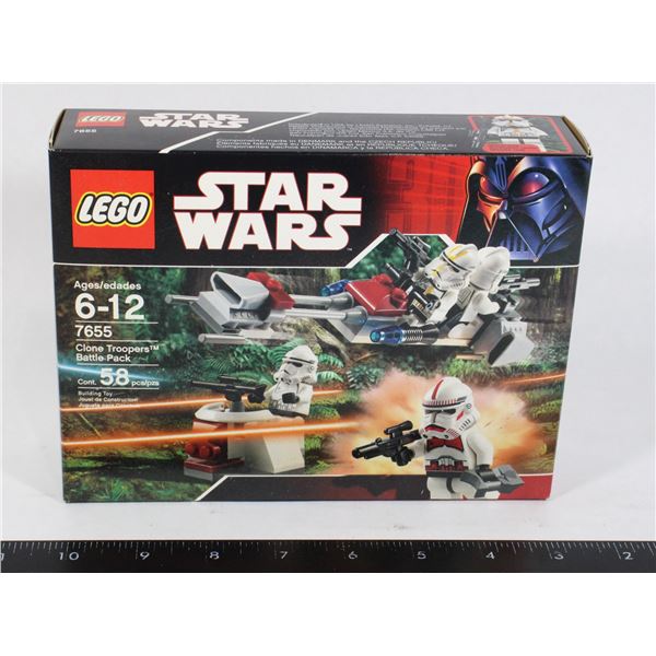#1389 Sealed Lego Star Wars 7655 Clone Troopers