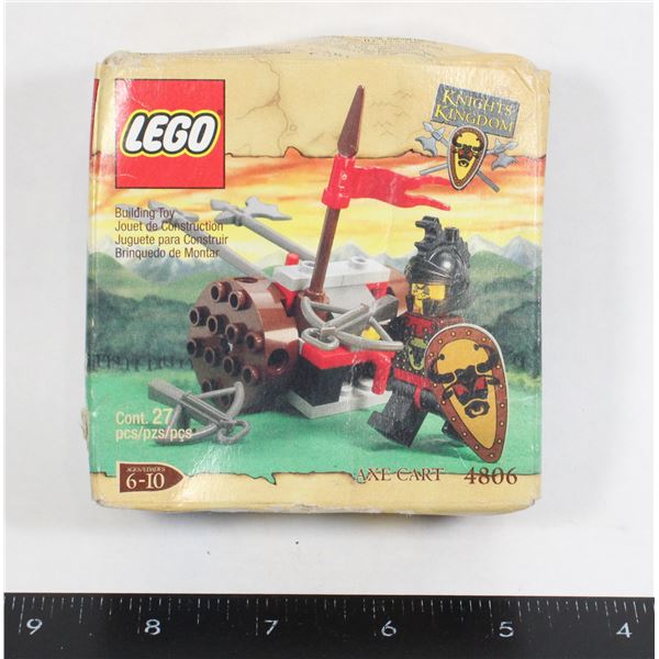 #1393 Sealed Lego Knights Kingdom Axe Cart 4806