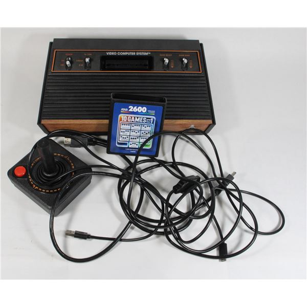 #1400 USB Atari 2600+ System untested w/ Joystick