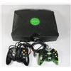 Image 1 : #1403 Microsoft Xbox System Untested + Controllers