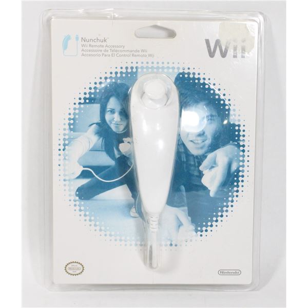 #1406 Sealed Nintendo Wii Nunchuk Controller