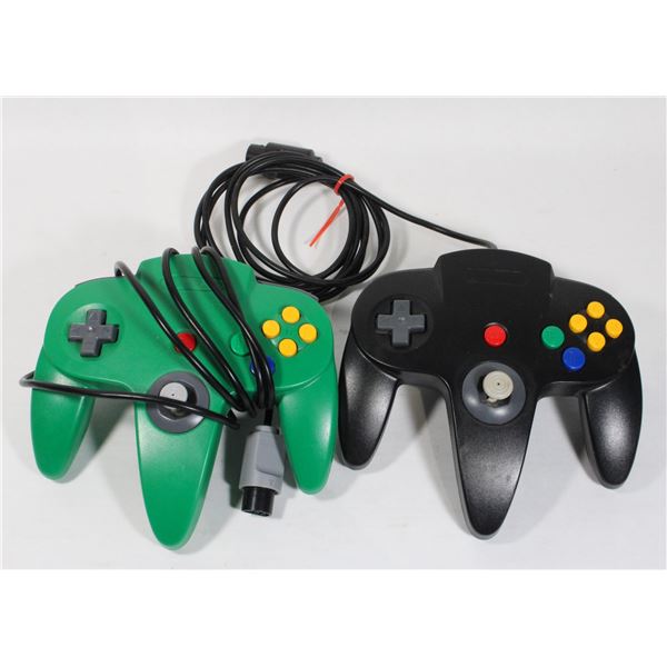 #1408 3rd Party Nintendo 64 N64 Controller Lot