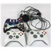 Image 1 : #1409 Microsoft Xbox 360 Controllers +Headset Halo