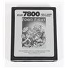 Image 1 : #1414 Atari 7800 Game Food Fighter 1987