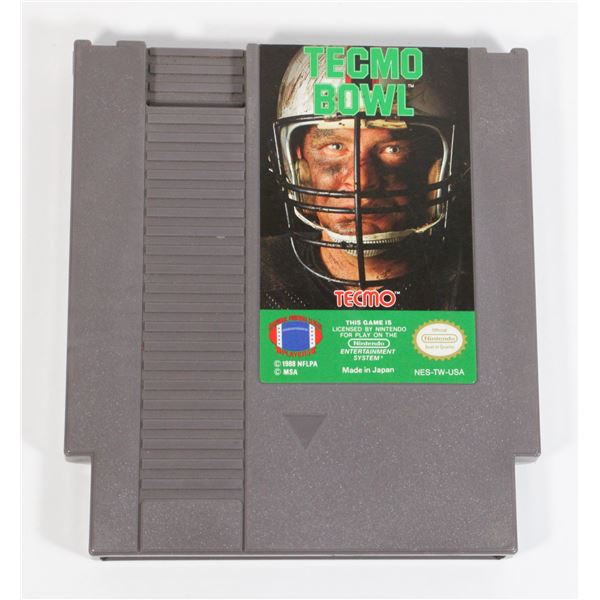 #1417 Nintendo NES Game Tecmo Bowl
