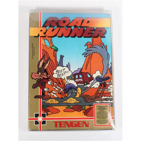 #1418 Nintendo NES Game Road Runner Boxed Tengen