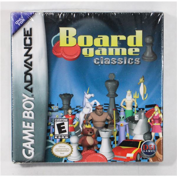 #1438 Sealed Nintendo GBA Board Game Classics