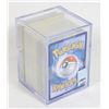 Image 1 : #1461 Pokémon Card Lot in Plastic Case